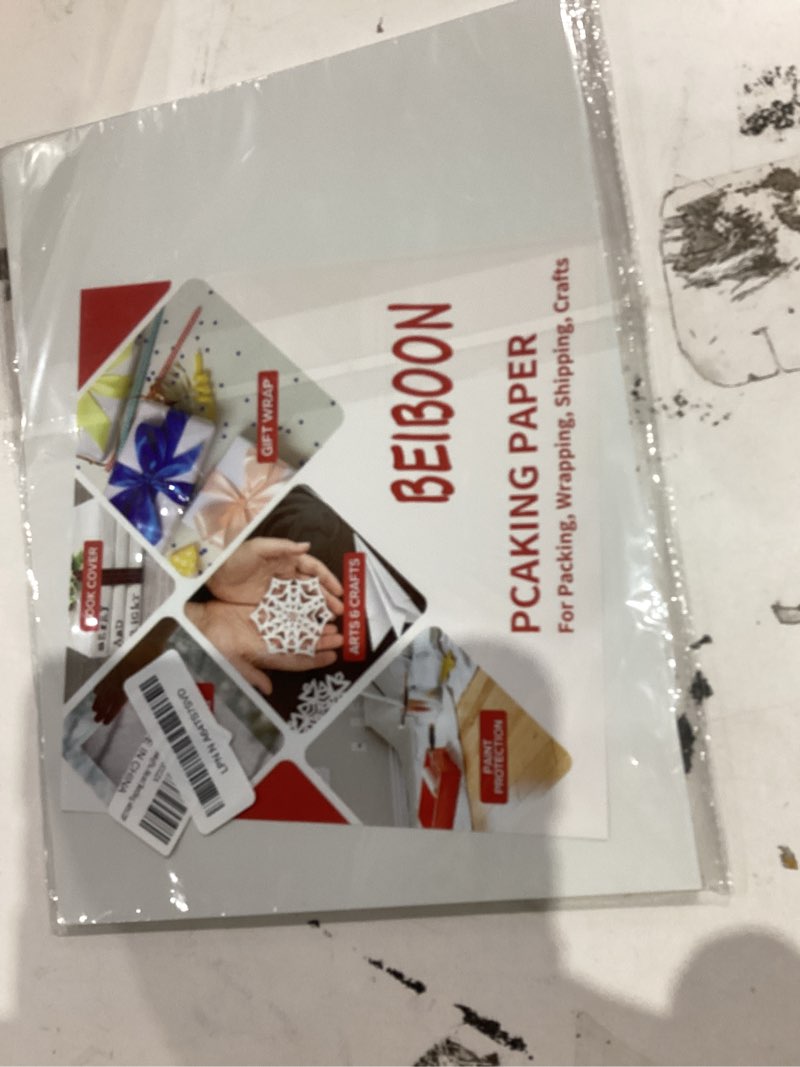 Condition photo showing New/Like New for BEIBOON 100 Sheets Drawing Paper for Kids 9"" x 12"" Art Craft Paper for Drawing, Painting, Doodles and Sketching, white100P