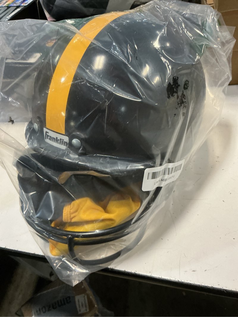 Condition photo showing As Is for franklin sports nfl kids football uniform set - nfl youth football costume for boys & girls pittsburgh steelers small
