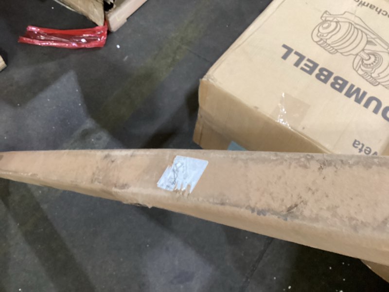 Condition photo showing As Is for damaged *71inch long modern led outdoor wall light, black outside wall sconces lamps, 3 color 3000k/4500k/6000k, ip65 waterproof, exterior lighting fixtures for patio, garage, yard, porch 71inch 3 color temperature