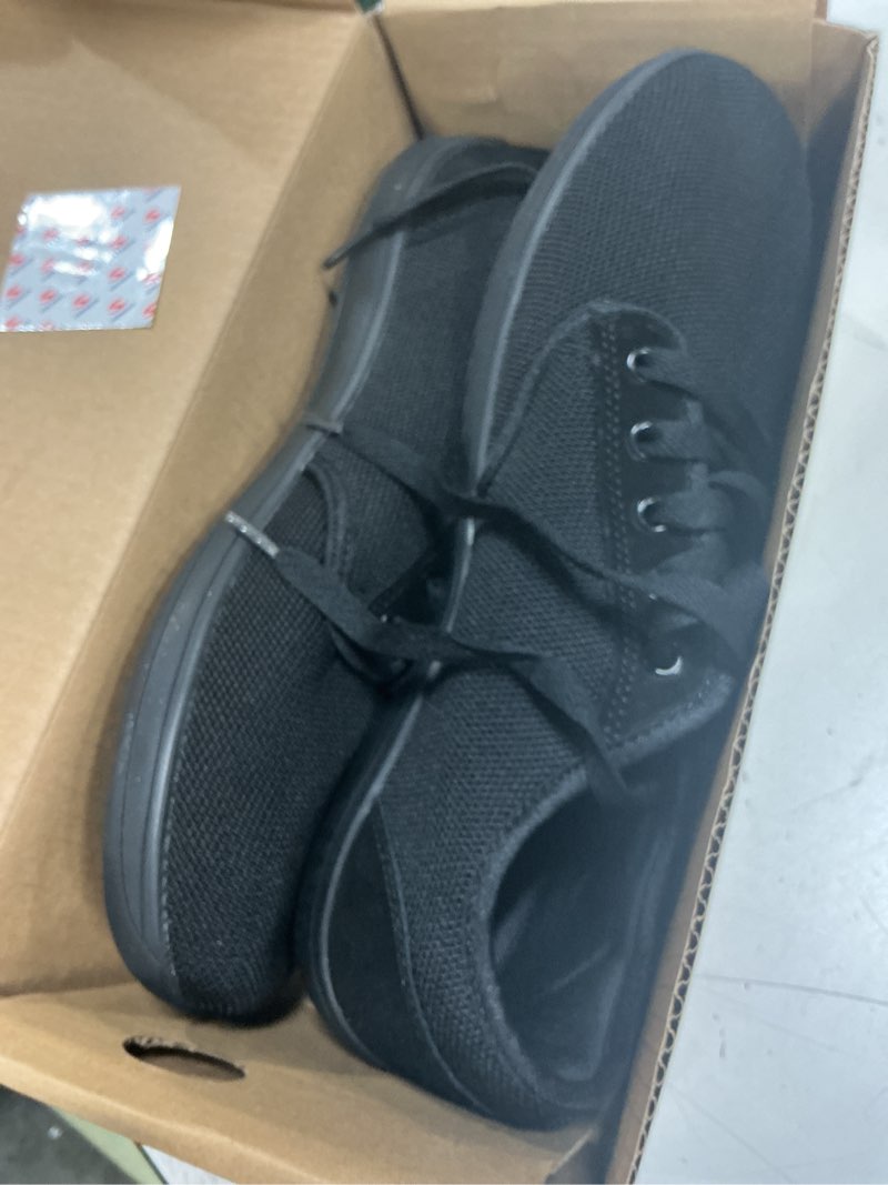 Condition photo showing As Is for gubarun barefoot minimalist shoes womens mens | zero drop | wide width fashion sneaker black 12 wide women/11 wide men