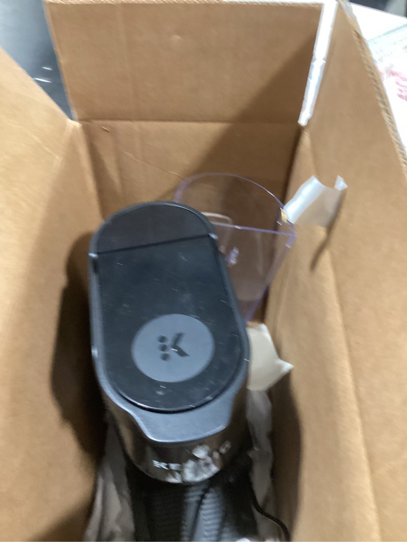 Condition photo showing As Is for Keurig K-Express Single Serve K-Cup Pod Coffee Maker, 3 Brew Sizes, Strong Button Feature, 42oz Removable Reservoir, Black