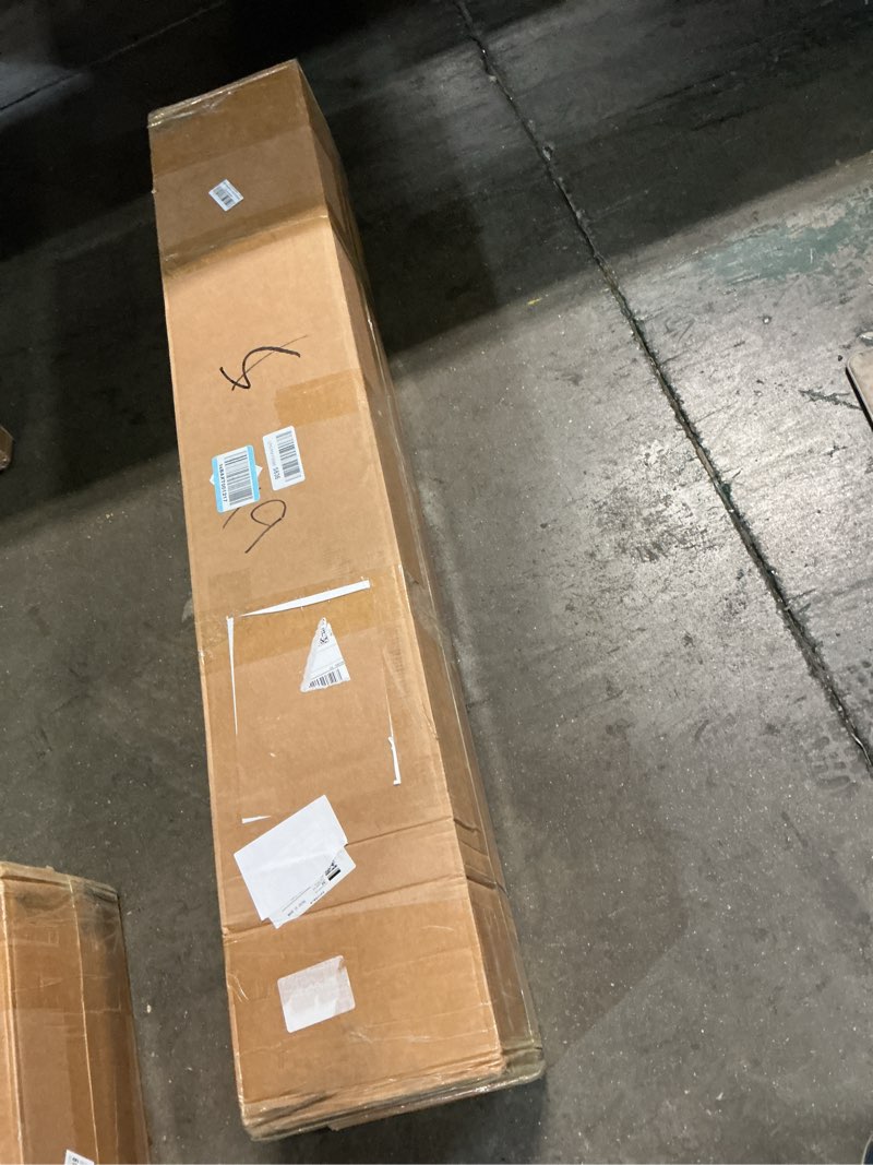 Condition photo showing New/Like New for air conditioner fence 3 panels, 48" w x 48" h outdoor trash can fence, easy assembly decorative privacy screen for ac units & pool equipment 48"w x 48"h-3 panels vertical
