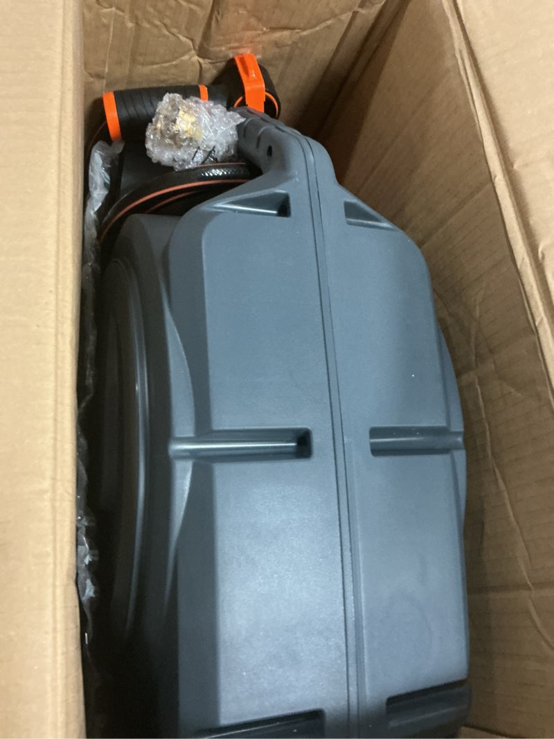 Condition photo showing Good Condition for giraffe tools hose reel 1/2‘’ 78 ft, heavy duty retractable garden hose reel with any length lock, slow return system, wall mounted and 180 deg swivel bracket 1/ 2"78 ft