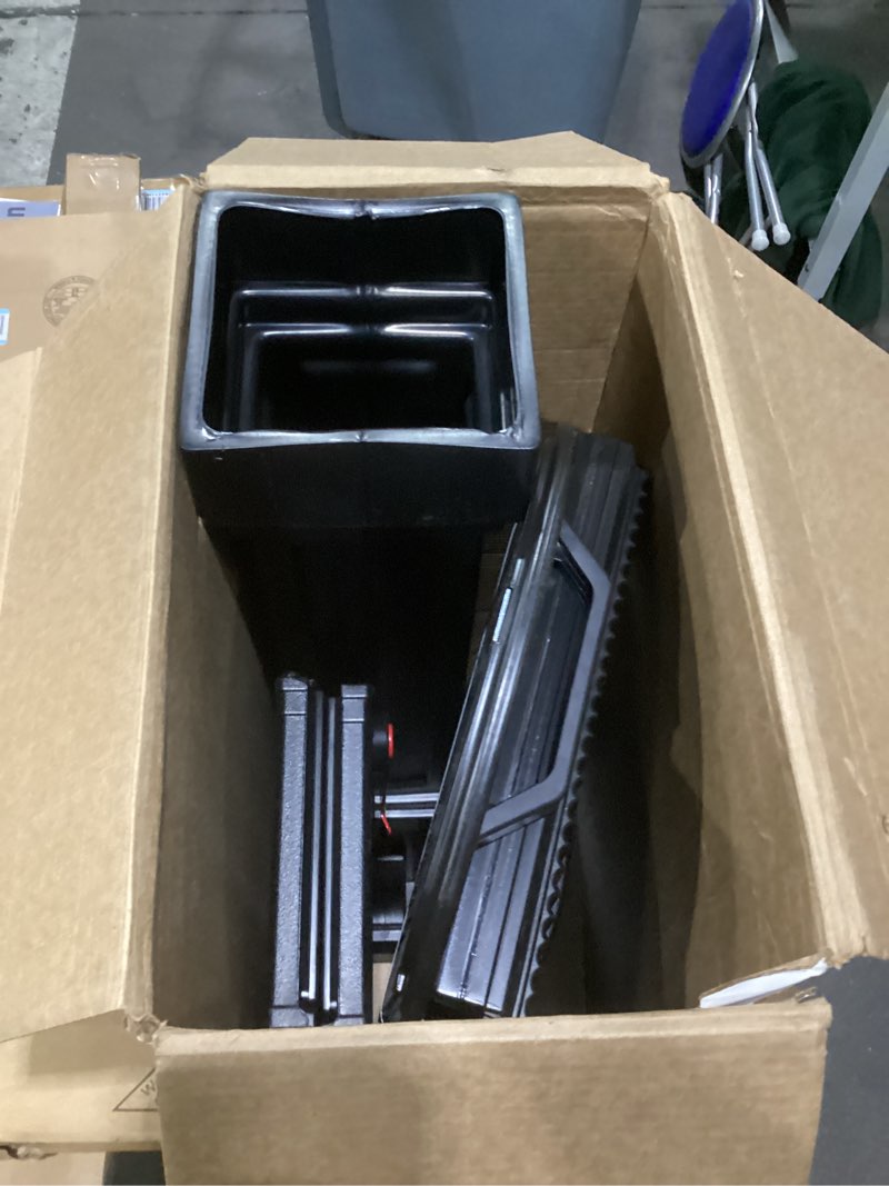 Condition photo showing New/Like New for architectural mailboxes grand haven plastic, mailbox and post kit, black extra large