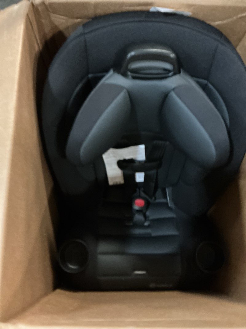 Condition photo showing Good Condition for safety 1st ellaris 3-in-1 convertible car seat, slim fit design, rear & forward-facing, 5-position headrest, 3-across fit, travel-friendly with machine-washable seat pad, smokey haze