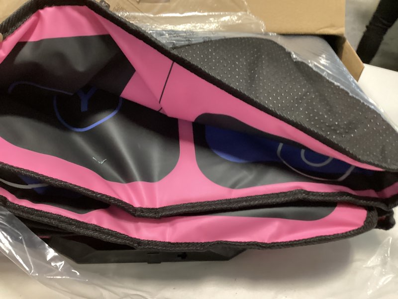 Condition photo showing As Is for FWFX Dance Mat for Kids & Adults, Wireless Electronic Music Dancing Game for TV, 2-Player Video Game, Active Indoor Games for Family Parties & Basement Fun - Birthday for Boys, Girls 65.4" x36.6" Pink