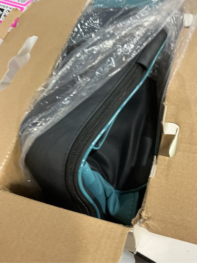 Condition photo showing New/Like New for invospa shiatsu neck and back massager with heat - deep kneading pillow for massage - electric full body massager blue