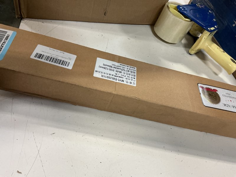 Condition photo showing New/Like New for myshade cordless blackout cellular shades for windows, honeycomb window shades with thermal insulation, child & pet safe room darkening shade, easy install, 16" w x 36" h, white white 16"w x 36"h