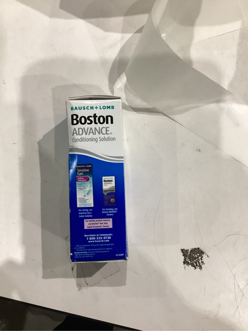 Condition photo showing New/Like New for Boston Advance Conditioning Solution, Conditions & Wets Rigid Gas Permeable (RGP) Lens for Comfortable Wear, 3.5 Fl Oz (Pack of 2)