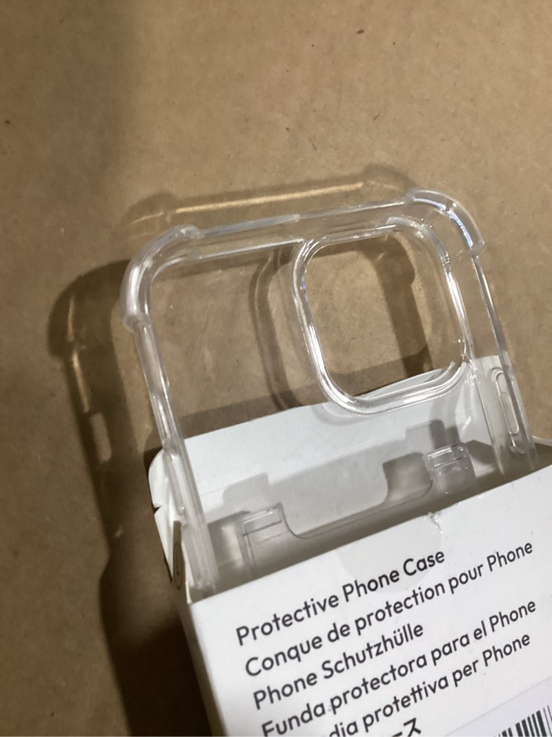 Condition photo showing Good Condition for Shields Up Designed for iPhone 13 Pro Max Case, Minimalist Wallet Case with Card Holder and Ring Kickstand/Stand, [Drop Protection] Slim Protective Cover for Apple iPhone 13 Pro Max (6.7 inch), Clear Clear iPhone 13 Pro Max