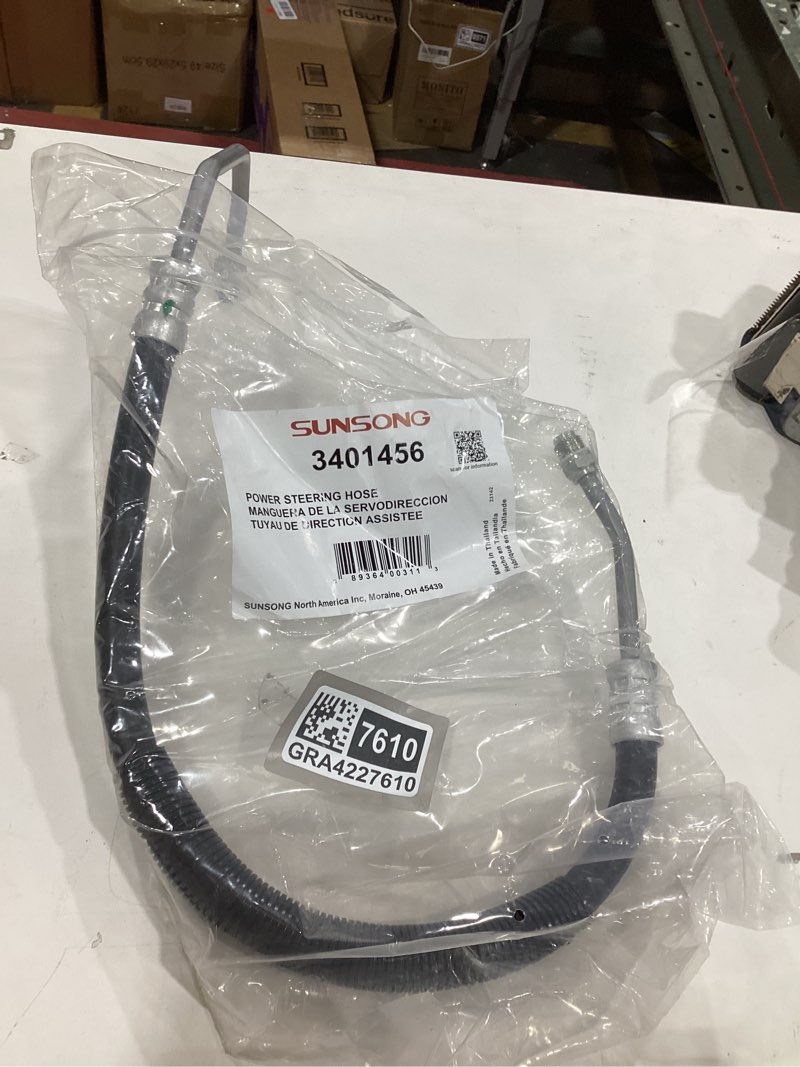 Sunsong 3401456 Power Steering Pressure Line Hose Assembly