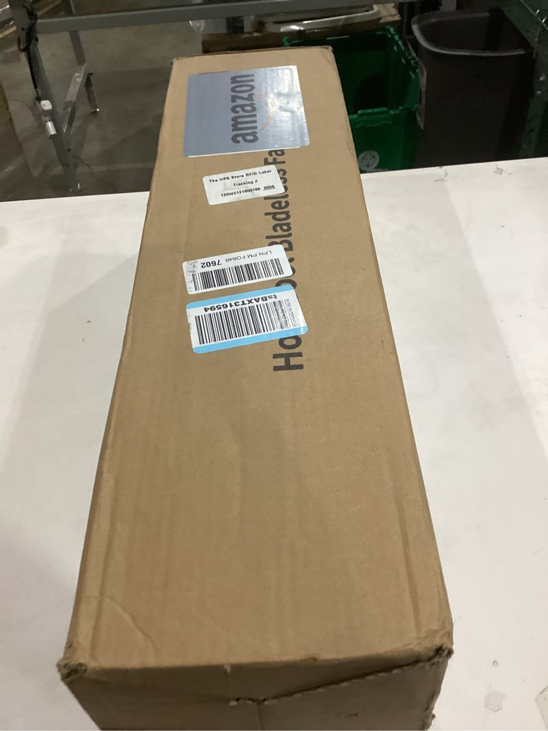 Condition photo showing New/Like New for Bladeless Tower Fan, 1400W Space Heater & 40W Cooler Fan Combo with Remote, 80°Oscillation, 8 Speeds and 3 Heating Modes, 9H Timer, LED Display, Fast Safety Heat and Quiet for Bedroom, Kitchen, Office