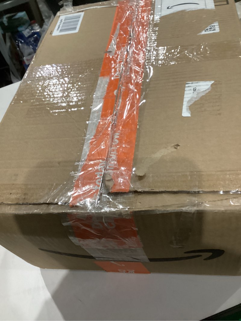 Condition photo showing As Is for Aiwa Exos-10 Portable Bluetooth Speaker, 200W RMS Power, 6.5” Subwoofer, Deep Bass, Party Sync, Backlit Display, FM/BT/USB/AUX, Remote Control, Carry Strap, Bluetooth V5.0