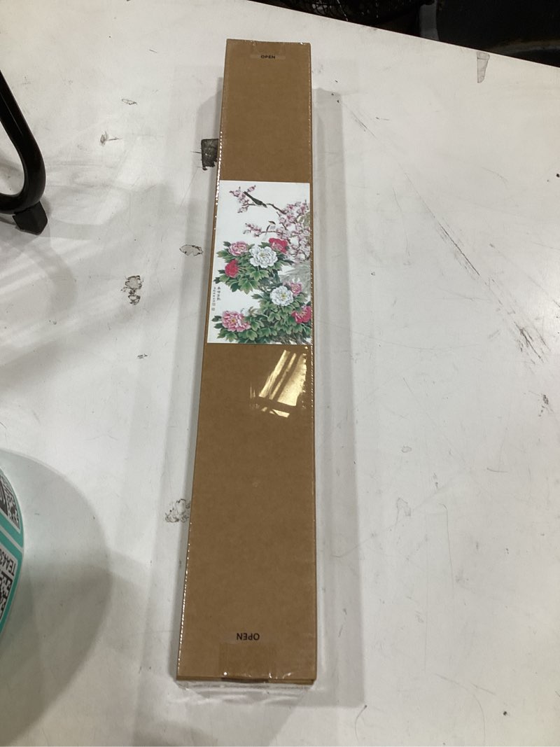Condition photo showing New/Like New for chinese red baiyun mountain beautiful asian wall art scroll painting handmade chinese ink wash wall decor japanese scroll wall art decorative painting oriental decor double blessings gift, 15.75in x 42.32in tflgz004
