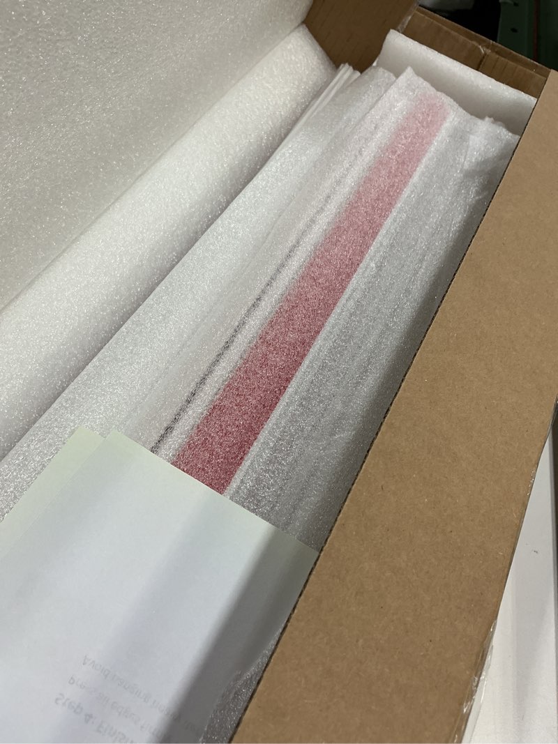 Condition photo showing Good Condition for 3 set peel and stick wall molding kit, 24" x 24" premade self adhesive wainscoting panels, ready to assemble accent molding trim for interior wall moulding decor 24x24in