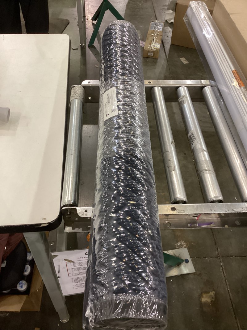 Condition photo showing New/Like New for Smiry Front Door Mat Outside Entrance, Heavy Duty Outdoor Indoor Natural Rubber Doormat, Non Slip, Trap Dirt and Moisture, Easy Clean, Low Profile Patio Porch Entryway Mat, 47x32, Navy Blue Navy Blue Rectangular 47" x 32"