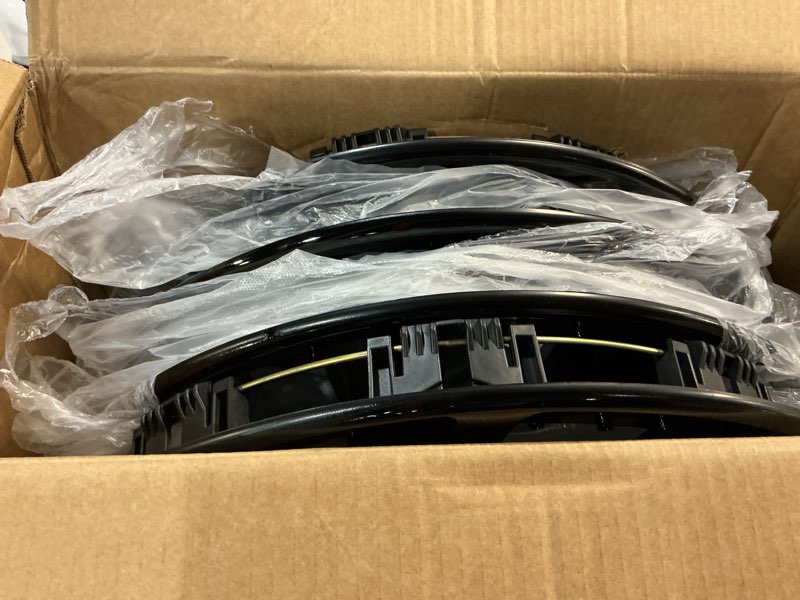 Condition photo showing Good Condition for hubcap wheel cover replacement r16 hub caps universal-fit steel wheel rim cover abs material exterior accessories for car truck suv -set of 4?16-inch?black? xf-black 16-inch