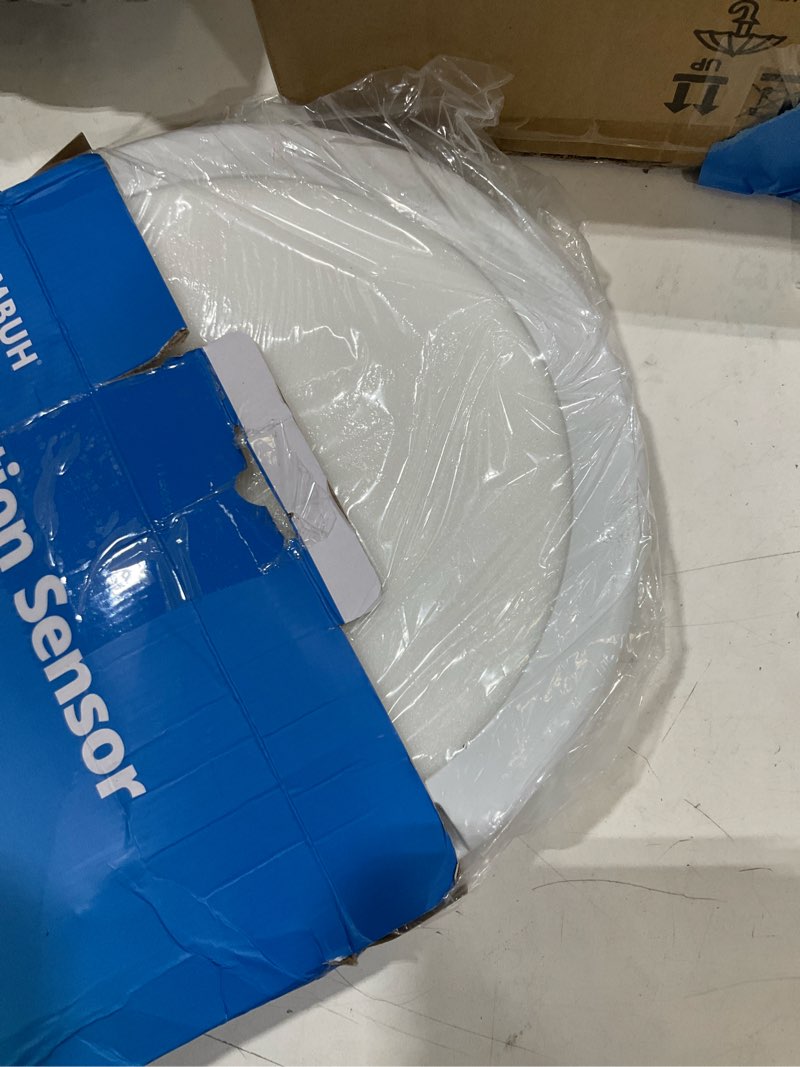 Condition photo showing Good Condition for combuh 9.84" cordless shower lights waterproof inside magnetic wireless, 70 days battery operated motion sensor ceiling light with remote bright renter friendly stick on lamp for closets garage 2 pack 9.84"-8000mah 2 pack