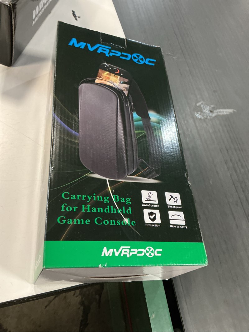 Condition photo showing New/Like New for Carrying Case for Nintendo Switch 2/ROG Xbox Ally X/Steam Deck, Storage Portable Bag, Shockproof Hard Shell Protective Shoulder Chest Backpack with Pockets Fit Console & Accessories for Daily Use