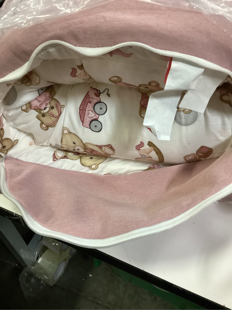 Condition photo showing New/Like New for Baby Lounger for Newborn 0-24 Months, Portable Infant Lounger with Soft Breathable Cotton, Adjustable Size Lengthen Space Lightweight & Washable Essentials for Home (1. Crown)