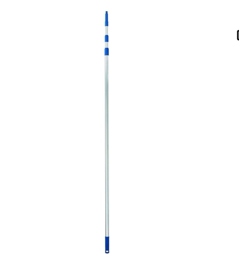 Ettore 43009 REA-C-H Extension Pole, 8-feet,Silver, Blue