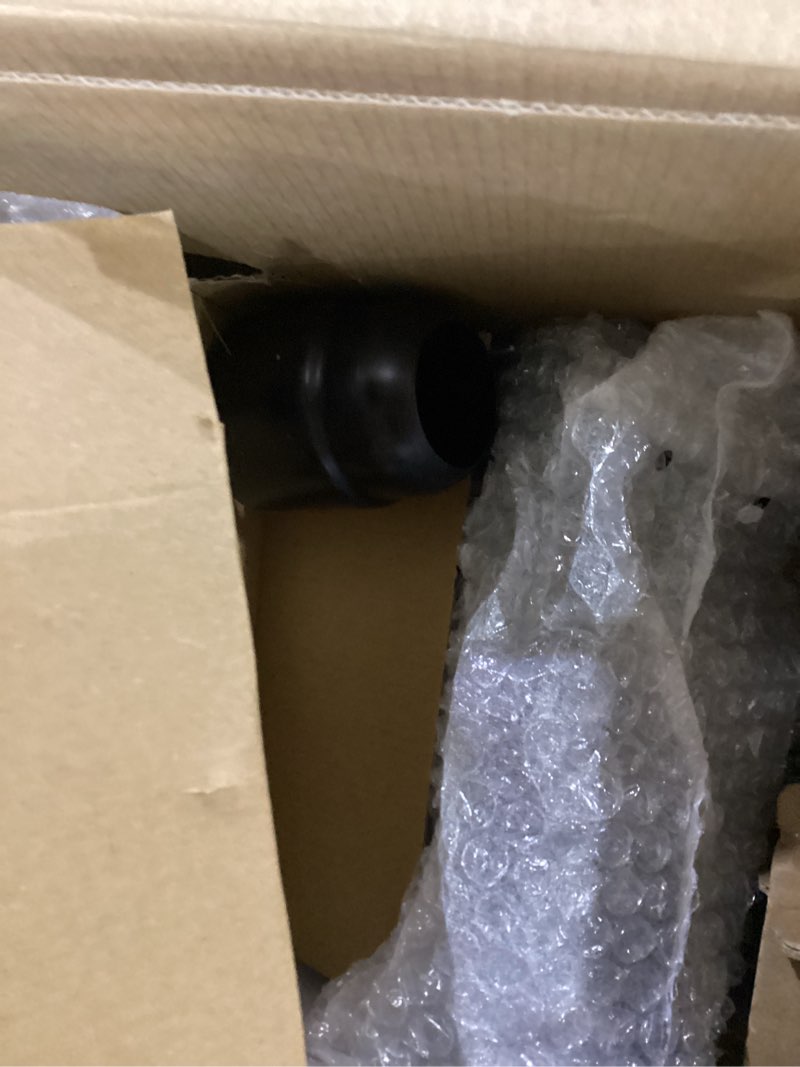 Condition photo showing Good Condition for 5" dual shower faucet compatible with delta 13/14 series tub trim kit, high pressure round rain shower head& handheld set faucet, oil rubbed bronze (valve& catridge not inclued)