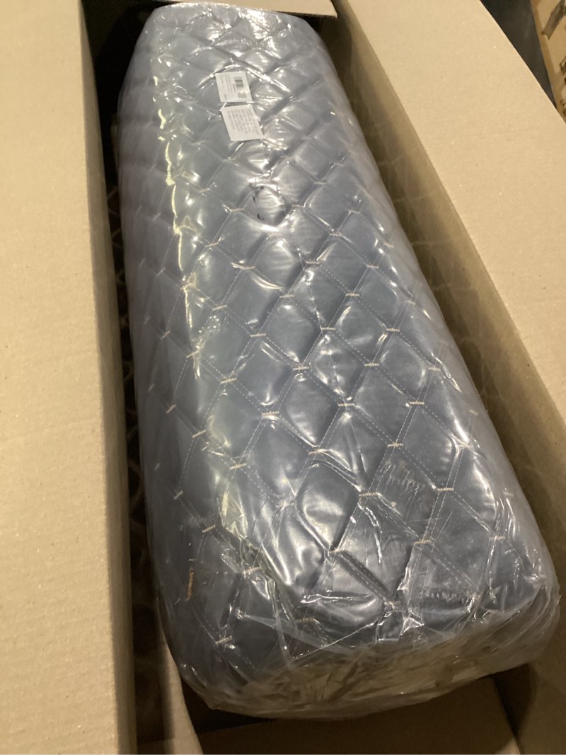 Condition photo showing New/Like New for smoothnovelty 1.1 yards diamond quilted vinyl headliner material 55 in wide faux leather with foam backed 2" x 3" diamonds pattern fabric for car furniture upholstery(black, yellow thread) black, yellow thread 1.1 yards