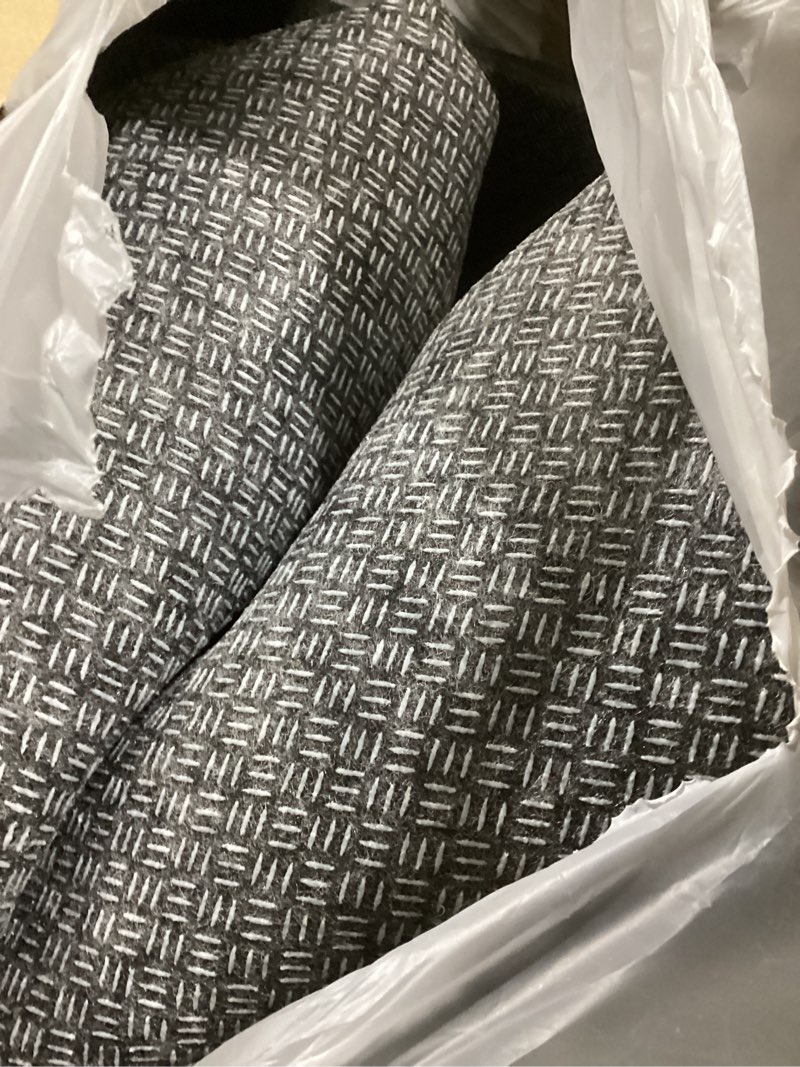 Condition photo showing Good Condition for Gray Area Rug 6x9 Machine Washable Vintage Living Room Distressed Non Slip Carpet Traditional Indoor Bedroom Grey Retro Floral Accent Throw Large Rug for Office Kitchen Dining Room 6' x 9' (Rectangular) Accent | Grey