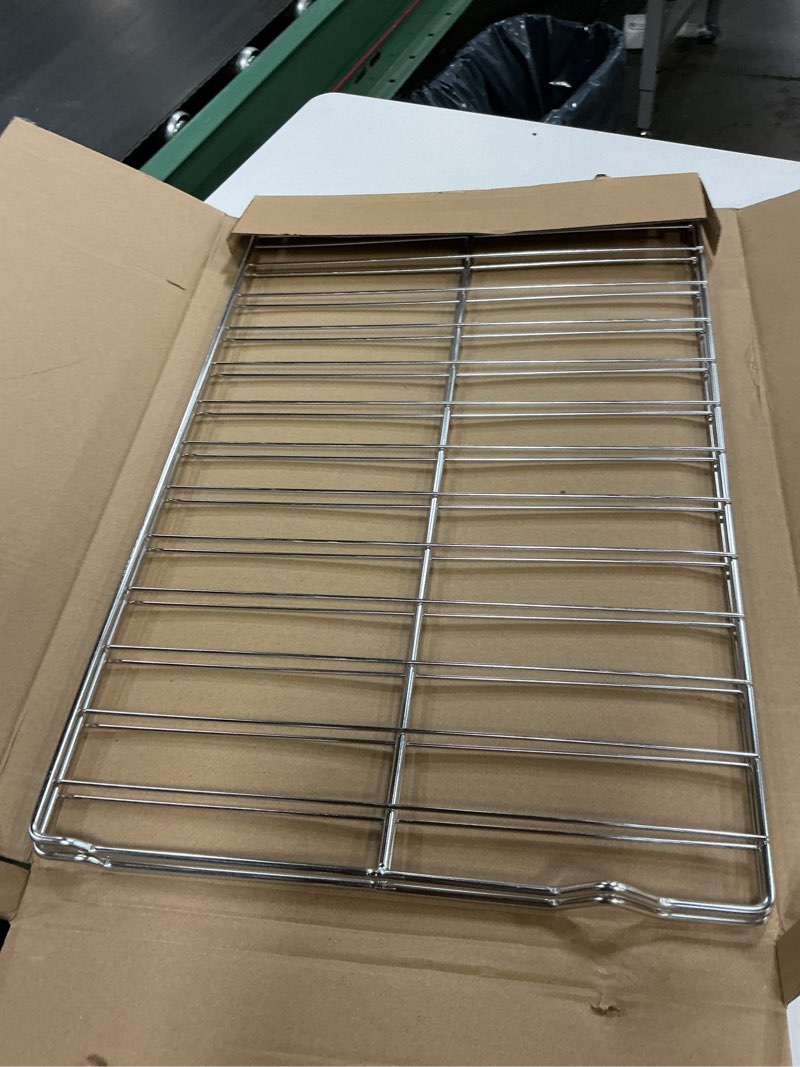 Condition photo showing Good Condition for upgraded 304 stainless steel w10256908 oven racks replacement parts for whirlpool stove oven rack 24 x 15.75 in whirlpool maytag roper kenmore amana jenn-air oven shelf range wire rack 2 pcs