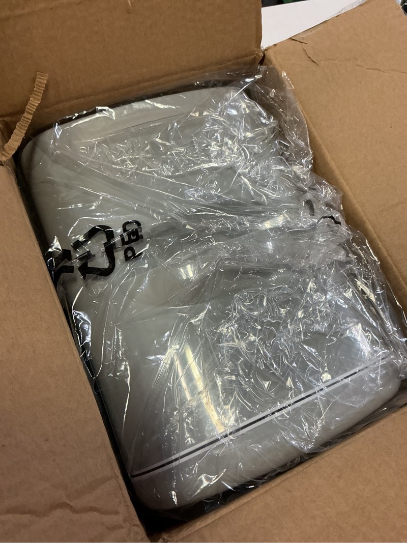 Condition photo showing Good Condition for diet coke 4l mini fridge w/ 12v dc and 110v ac cords  6 can portable cooler  personal travel refrigerator  gray