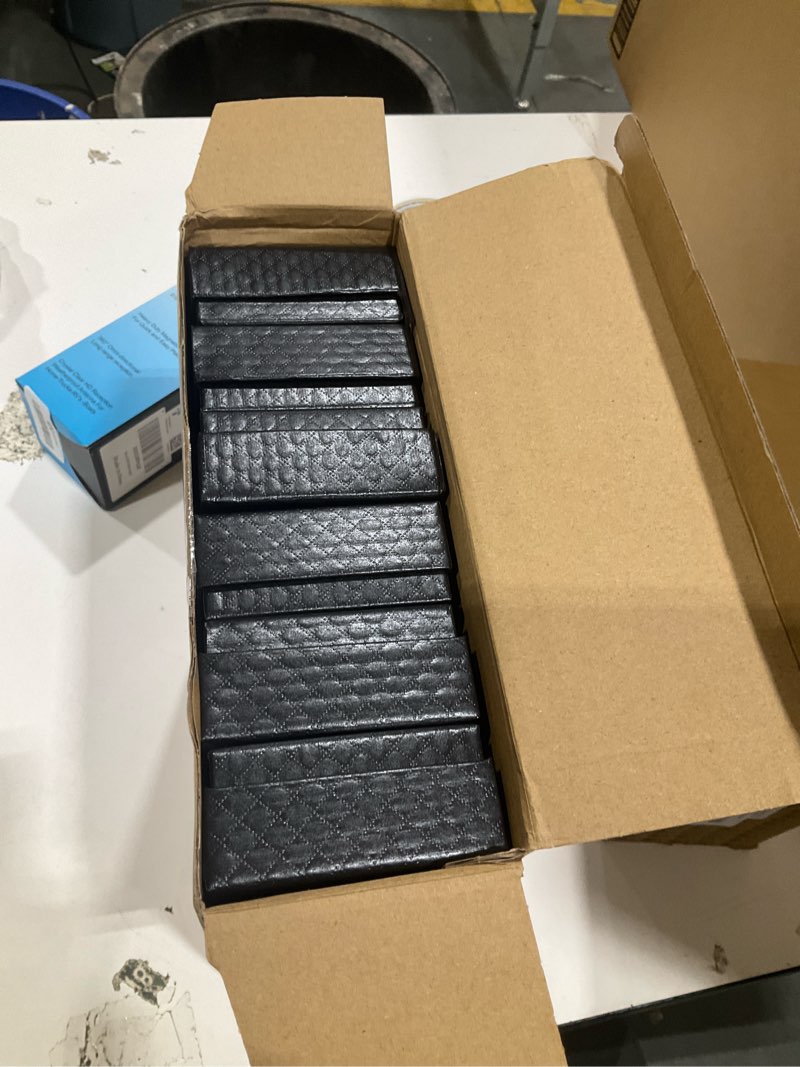 Condition photo showing Good Condition for sasylvia 24 pcs jewelry gift boxes, 3 x 3 x 1.4 inches small gift boxes necklace case bulk for jewelry mother's day(black)