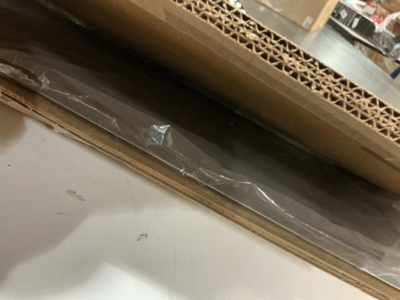 Condition photo showing New/Like New for Essentially Yours Magnet and Message Board | Large Mountable 30 x 14 x 0.7 Inch Steel Bulletin Board (Silver) Silver L (30 x 14)