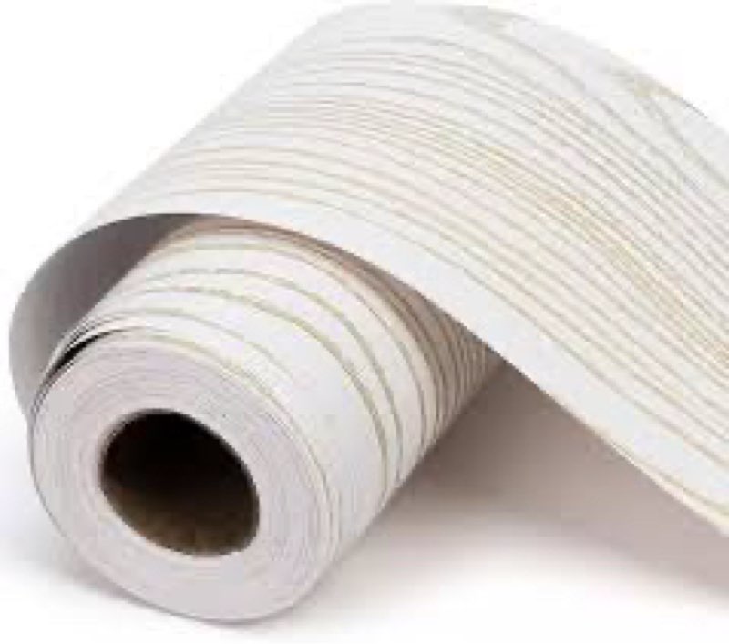 Generic Self-Adhesive Decorative Wallpaper - (White Gold Wood)