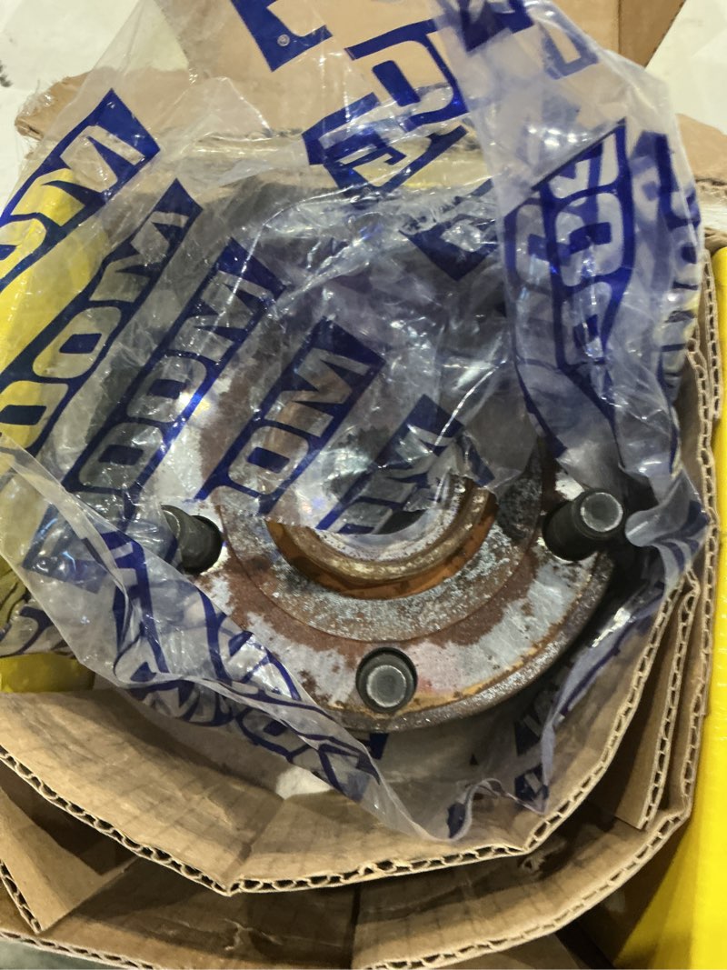 Condition photo showing As Is for moog 513287 wheel bearing and hub assembly for toyota prius
