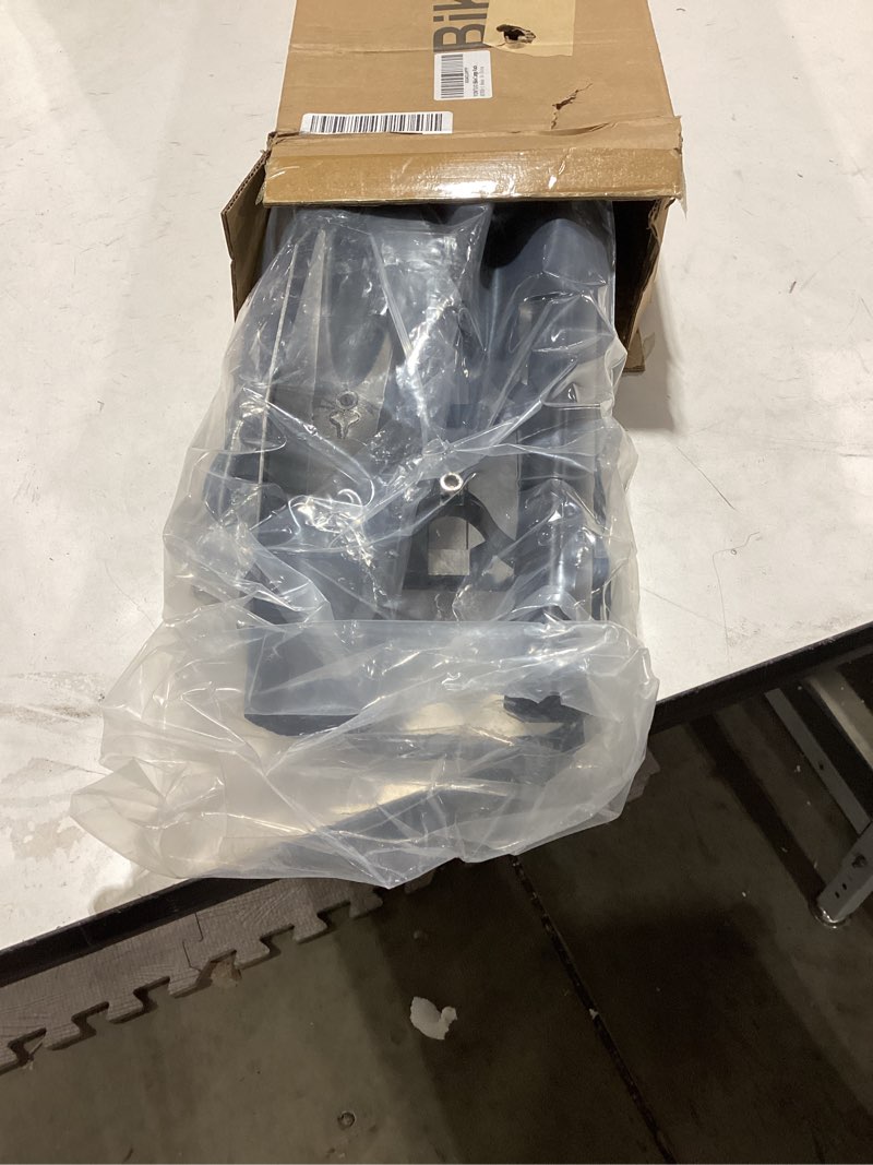 Condition photo showing As Is for Rear Bike Rack,310 LB Capacity Solid Bearings Bike Cargo Rack w/Fender & Large Size Reflective,Quick Release Mountain Road Bicycle Rear Racks,Universal Bike Luggage Touring Carrier Rack,YONTUO Bike Rack with ExtendeMain Pole