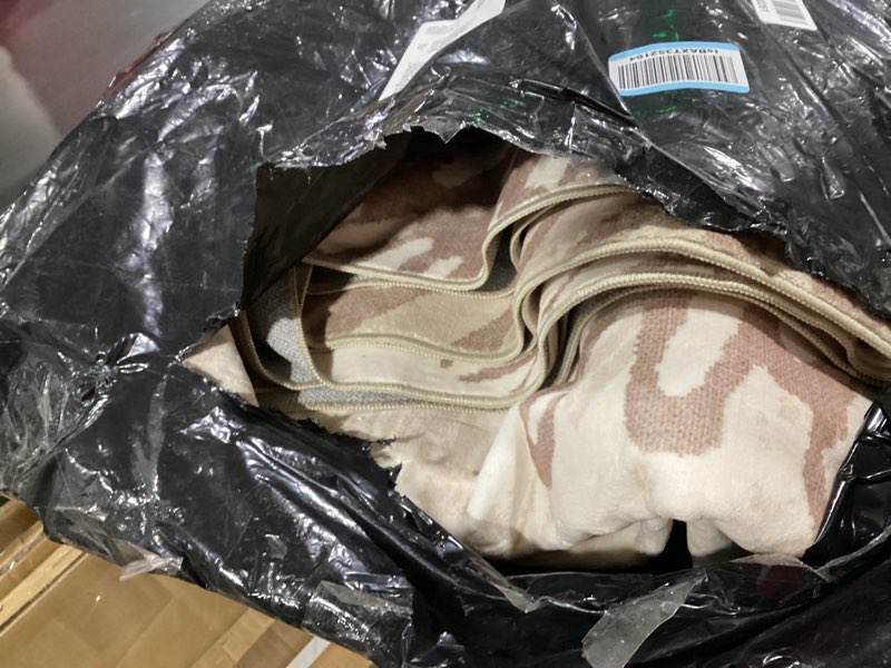 Condition photo showing As Is for witshock 8x10 area rugs for living room: beige floral washable rugs for bedroom dining room office nursery modern non-slip stain resistant low pile home decor?beige/brown,8'x10'? 8' x 10' (rectangular) beige brown