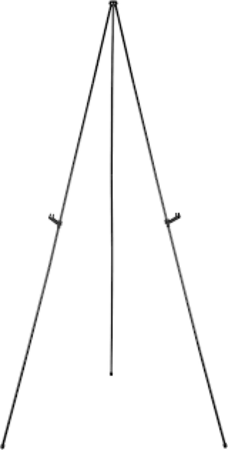 Amazon Basics Easel Display Stand, Instant Floor Poster, Lightweight, Collapsible and Portable with 