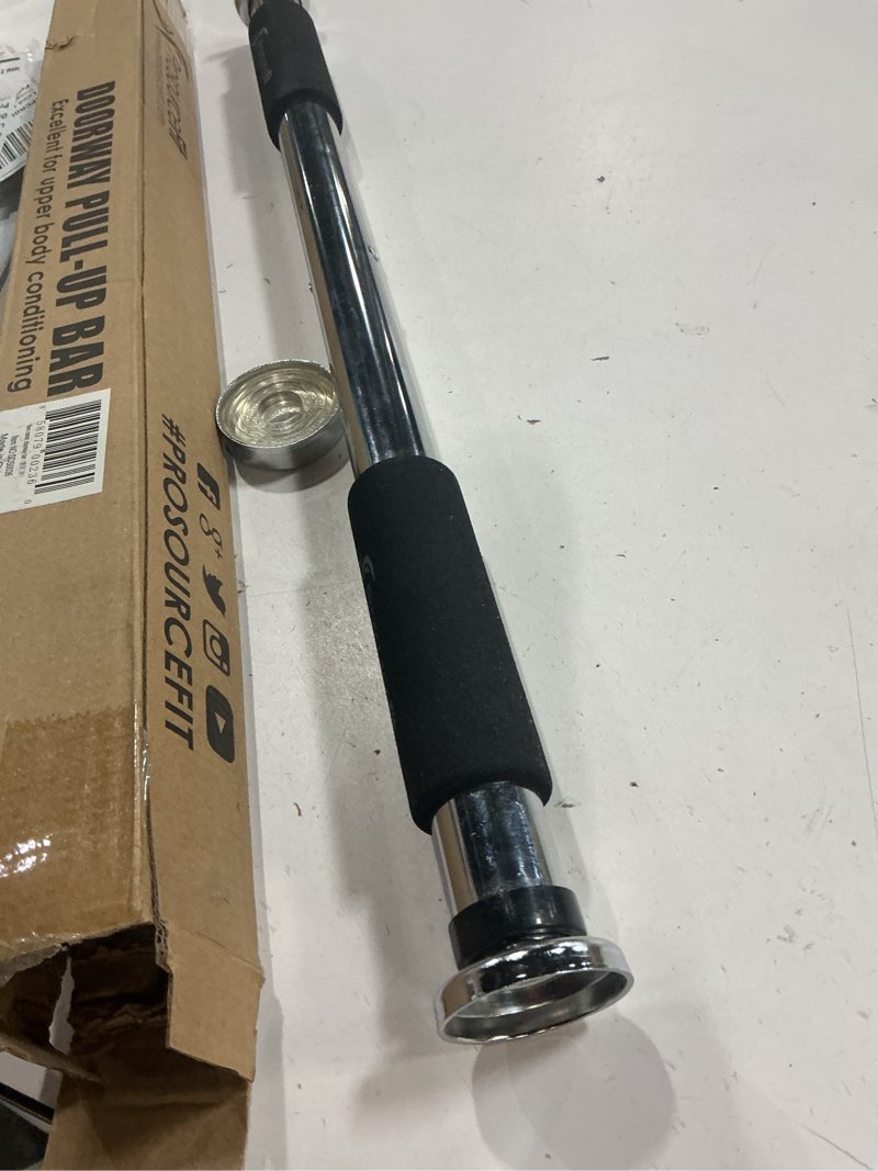 Condition photo showing As Is for ProsourceFit Pull Up Bar for Multi Use Fitness & Home Gym Exercise Doorway