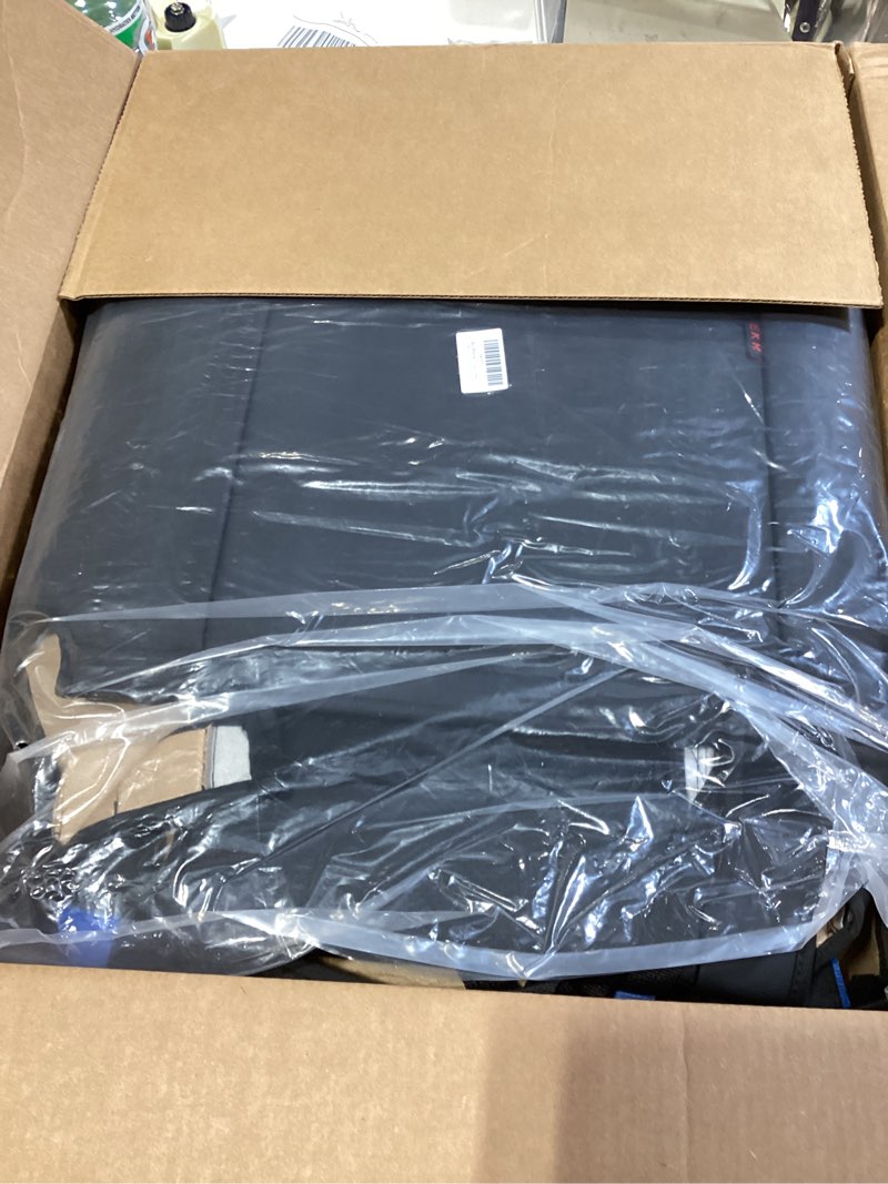 Condition photo showing Good Condition for ekr rav4 seat covers custom fit for toyota rav4 (only hybrid) 2019-2025 le,xle,xle premium,limited,woodland edition, leather car seat cover full set for suv,faux leather(black with blue piping) black with blue trim 2019-2025(hybrid)le/xle/xle premium/limited