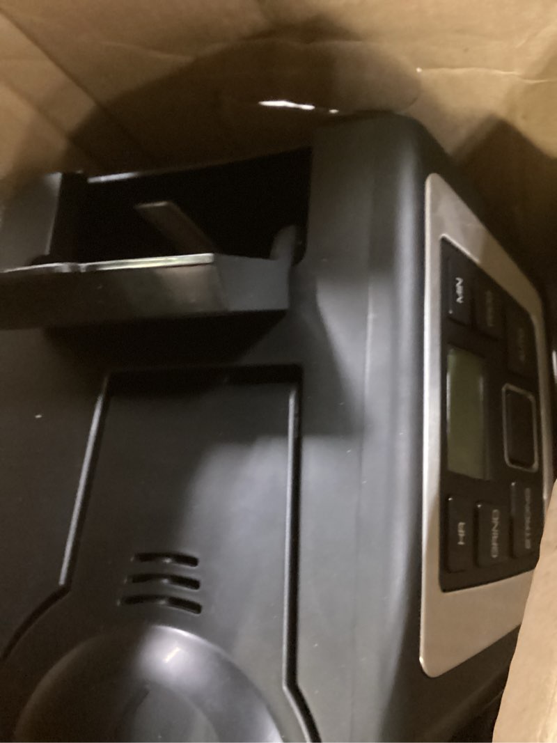 Condition photo showing As Is for BLACK+DECKER 12-Cup Mill and Brew Coffee Maker, Automatic Grind and Brew Drip Coffee Machine, Programmable, Sneak-A-Cup, Reusable Filter. 12-Cup Coffee System