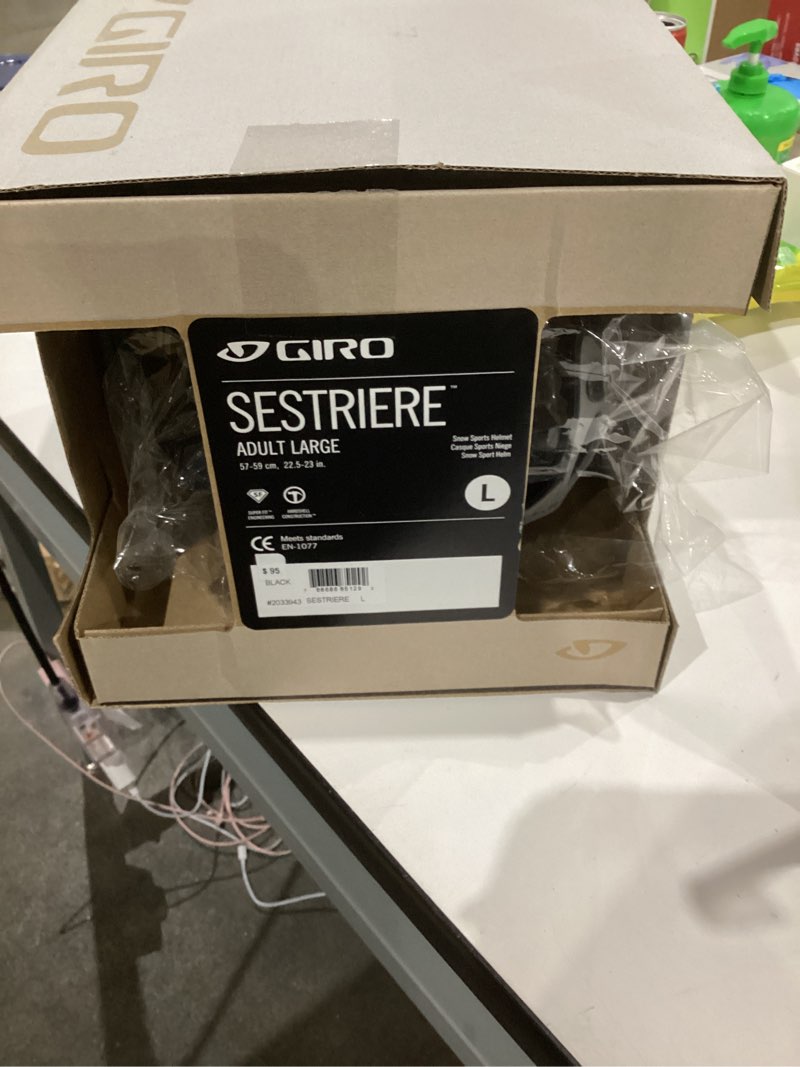 Condition photo showing Good Condition for Giro Sestriere Race Snow Helmet Black X-Small