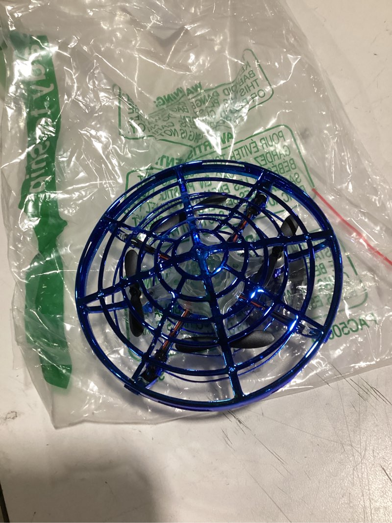 Condition photo showing Good Condition for force1 scoot hand operated drone for kids or adults - hands free motion sensor mini drones, easy led indoor rechargeable ufo toy flying orb ball drone toys for boys and girls (blue)