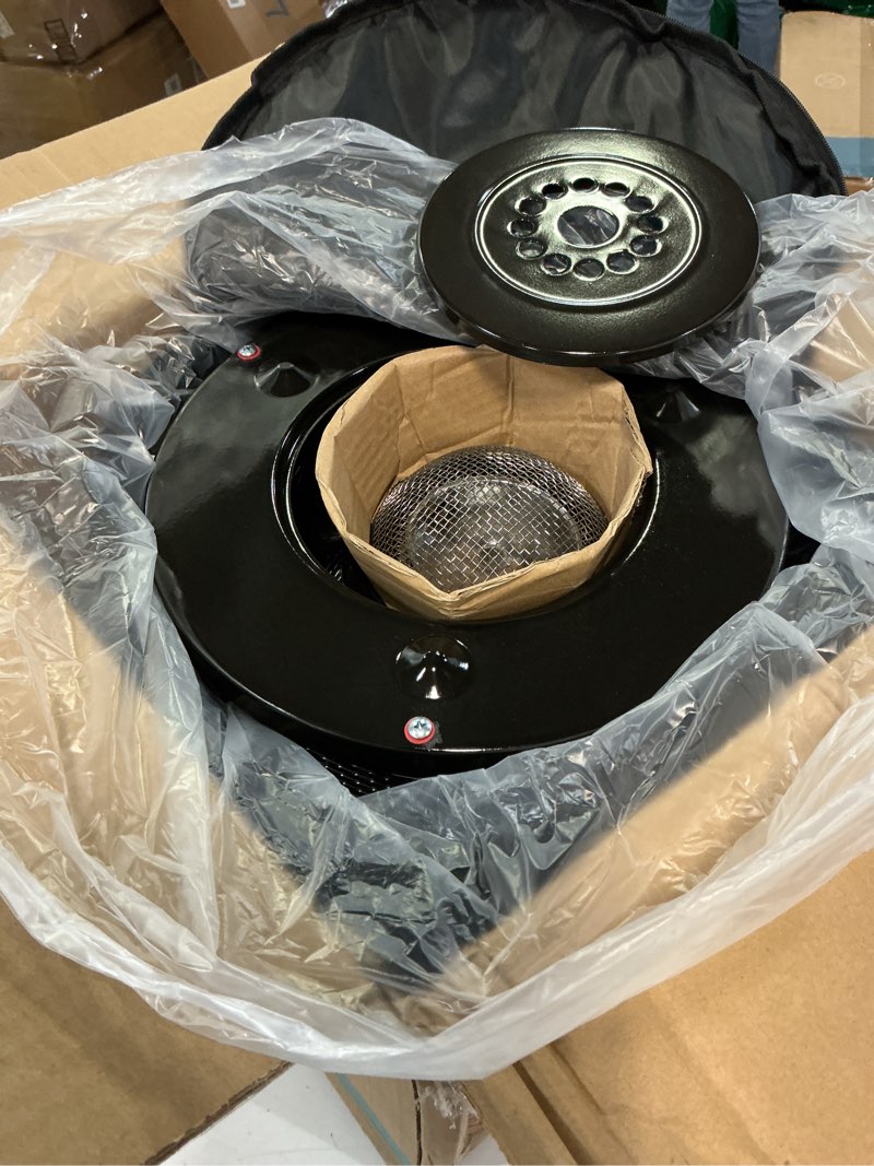 Condition photo showing Good Condition for 2 in 1 Portable Kerosene Heater & Stove 9000 BTU Non-Electric Indoor Outdoor Heater for Camping, Hunting, Cooking, Home, Garage, and Emergency Preparedness - Black