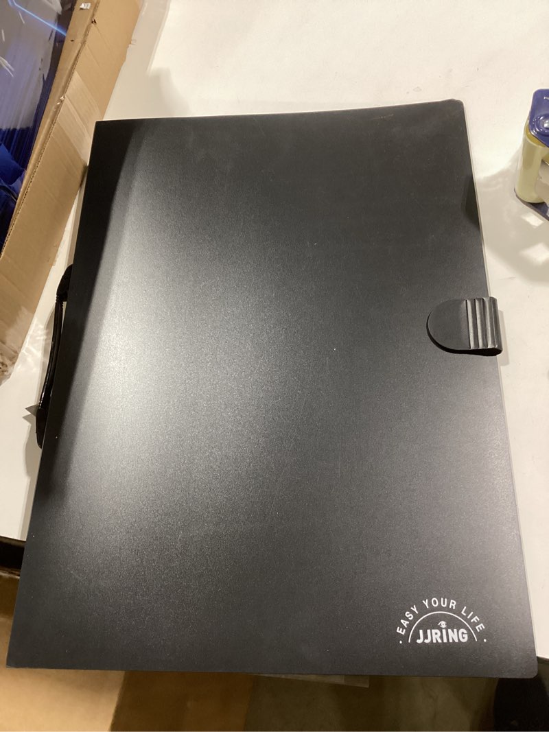 Condition photo showing Good Condition for Avery Heavy-Duty View 3 Ring Binder, 1" One Touch Slant Rings, Holds 8.5" x 11" Paper, 1 Black Binder (05300)