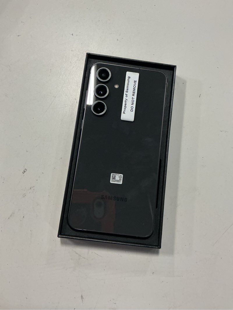 Condition photo showing Good Condition for samsung galaxy s24 fe, 128gb, graphite - unlocked (renewed) graphite 128 gb *** working condition verified. no network or connectivity tests were performed.bidder be advised ***