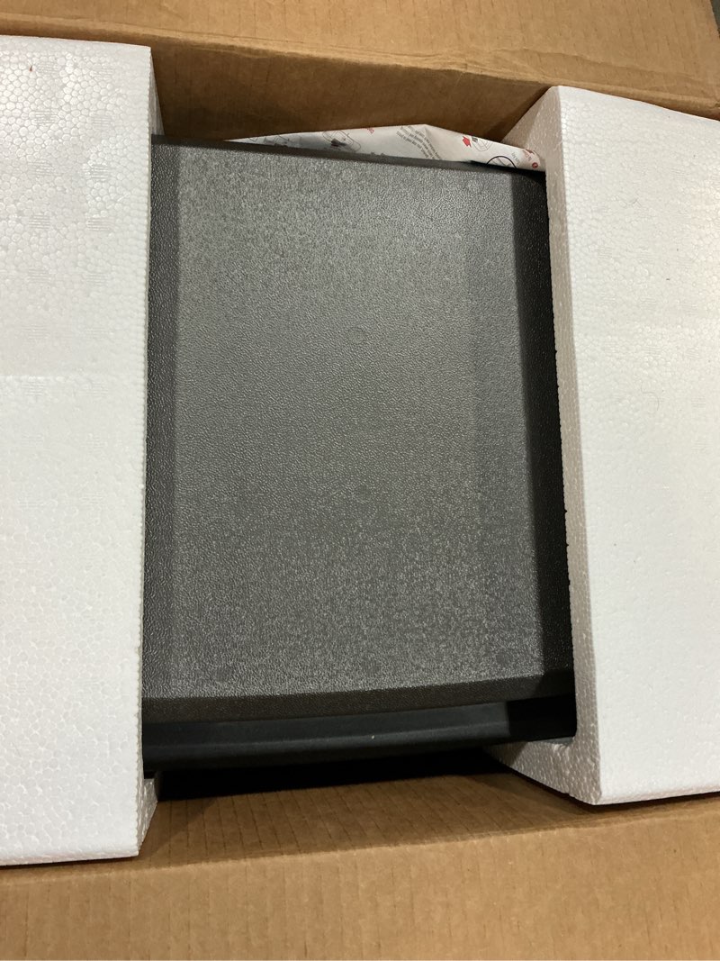 Condition photo showing Good Condition for sentrysafe black fireproof and waterproof safe, file folder and document box with key lock, ex. 14.3 x 15.5 x 13.5 inches, hd4100