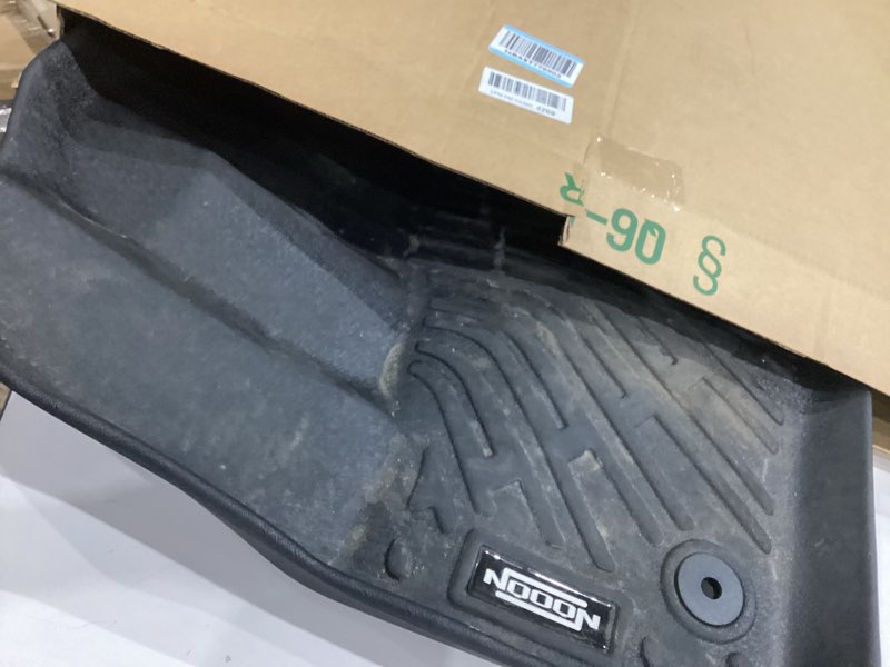 Condition photo showing As Is for all weather floor mats fit for 2014-2021 ford transit connect floor mats replacement for ford transit connect accessories guard odorless floor liner 7)transit connect|2014-2021
