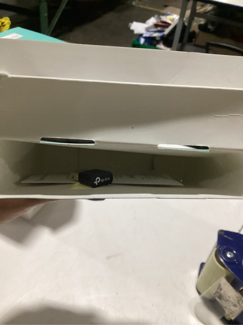 Condition photo showing As Is for tp-link ax1750 nano wi-fi 6 dual-band wireless usb adapter, travel friendly, compact design, super-fast speed, buffer-free streaming, and lag-free gaming - archer tx1750u nano