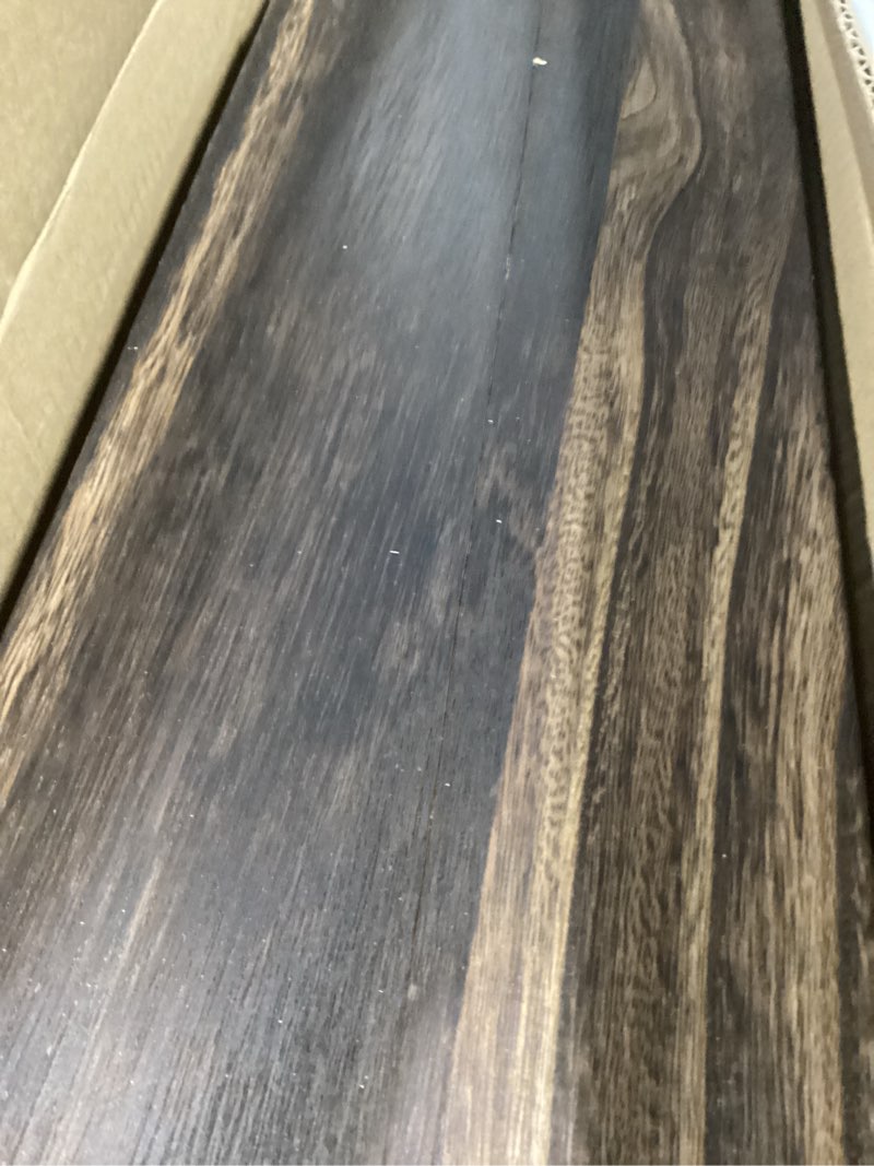 Condition photo showing Good Condition for 48 inch brown wood floating shelves for wall rustic wall shelf for bedroom living room set of 4 48incn brown wood