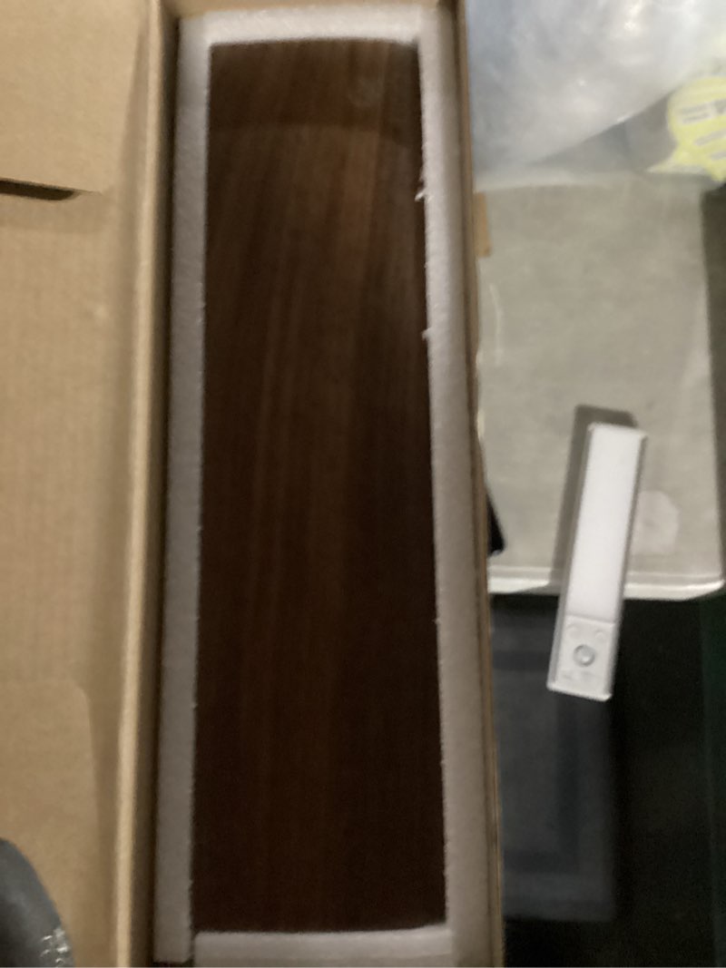 Condition photo showing New/Like New for gk gamakay wooden wrist rest pad, 12.8" compact ergonomic walnut wood hand wrist rest for 60% keyboard & 75% mechanical keyboard, non-slip palm pad for comfortable typing and playing (walnut wood)